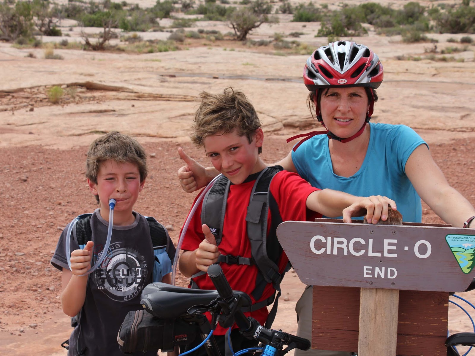 2011 – Vélo à Moab et Antelope Canyon